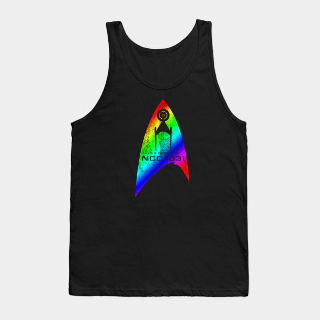 NCC-1031 DISCOVERY Tank Top by KARMADESIGNER T-SHIRT SHOP